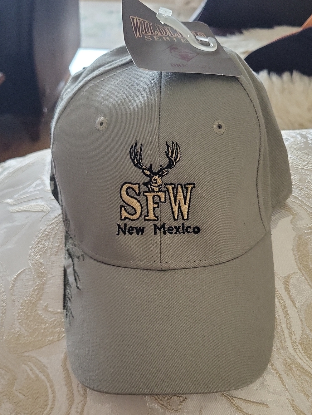 SFW New Mexico Embroidered Cap - Gray